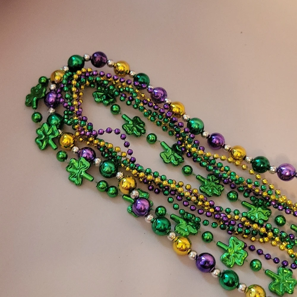Assorted Plastic Beaded Necklaces